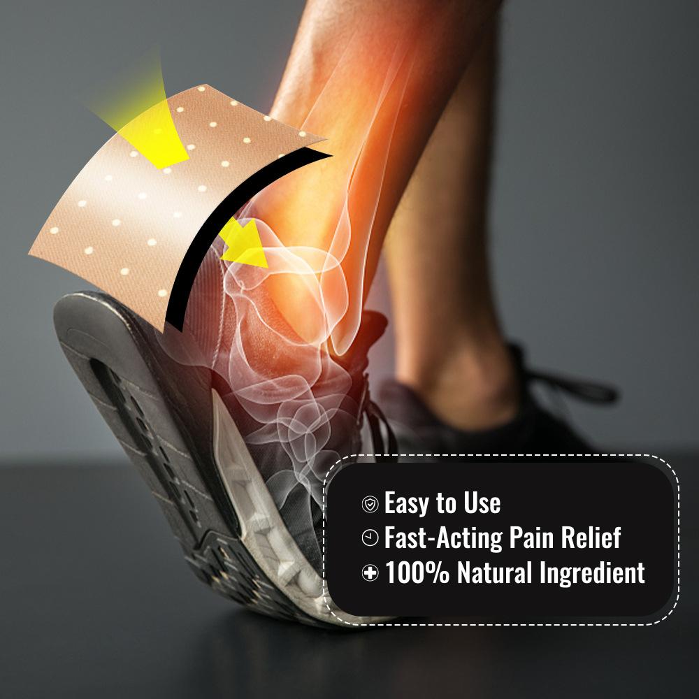 6 шт./пакет пластырь для снятия боли на пятке травяные наклейки для ахиллова сухожилия уход за ногами лечебные пластыри