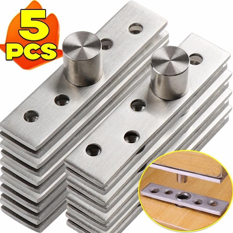 Поворотная петля Нержавеющая сталь 360-градусные вращающиеся петли Вверх Вниз Мебель Расположение Шток Дверь Шкафа Шкаф Поворотные петли