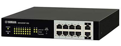 YAMAHA Умный коммутатор L2 PoE 10 портов SWX2210P-10G