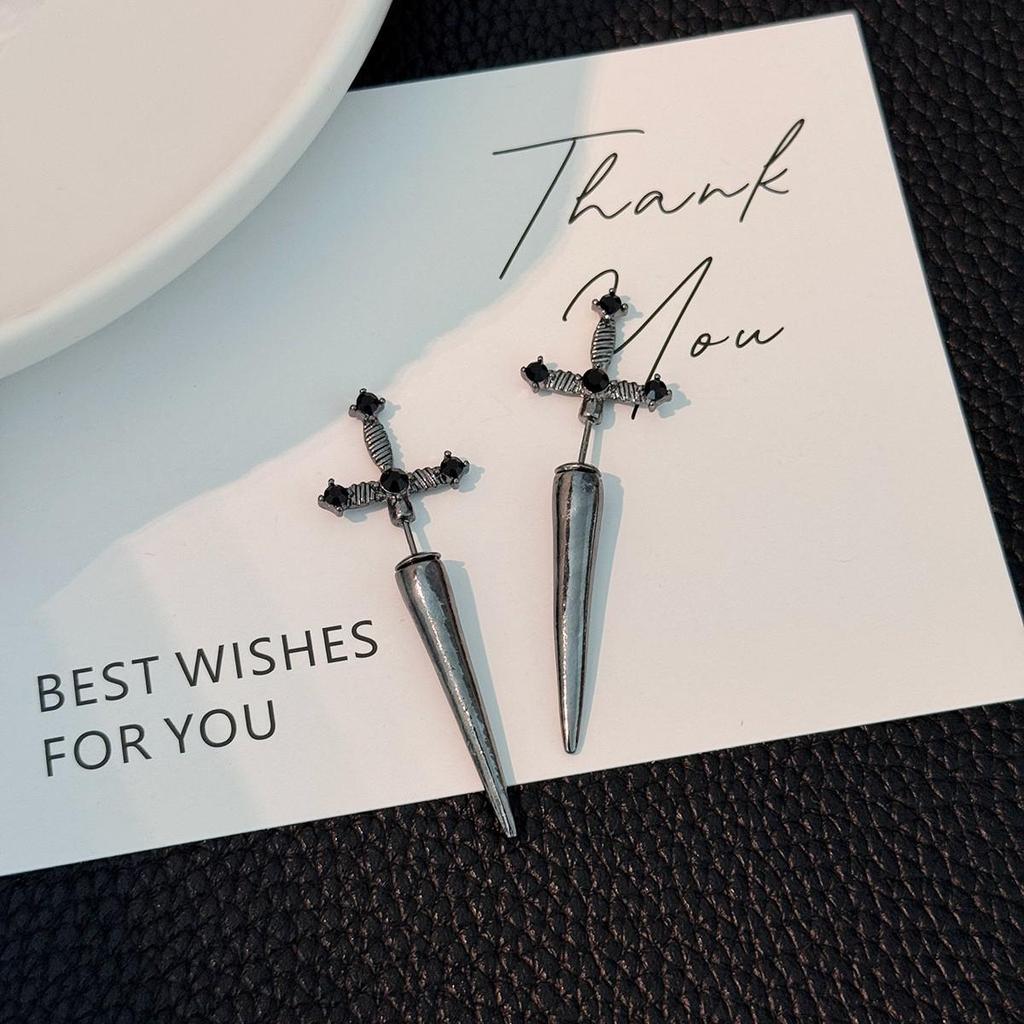 Ретро Готика Панк Летучая мышь Череп Паук Тыква Хэллоуин Серьги