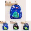 Attractive School Nursery Backpack Children Adorable Dinosaur Design Cozy Feel
