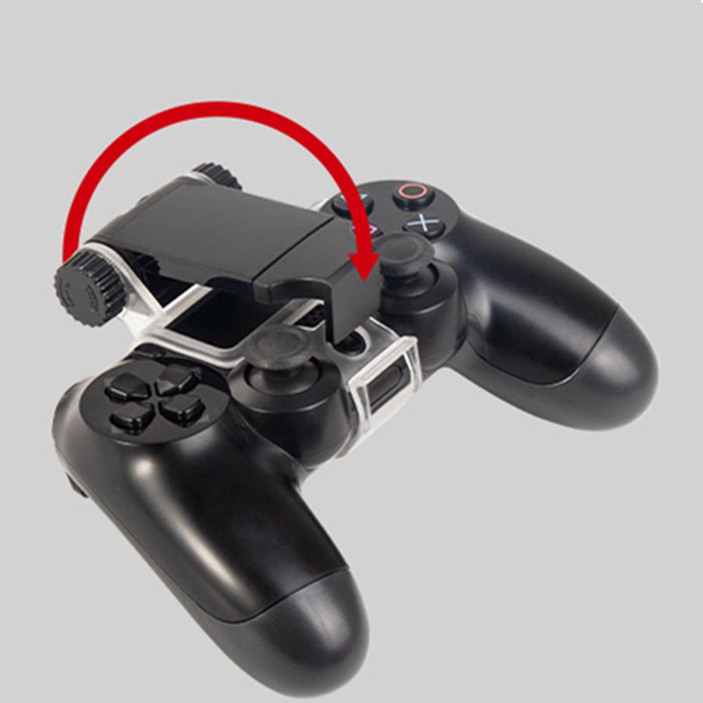 Черный регулируемый ABS держатель-клипса для мобильного телефона для контроллера PS4