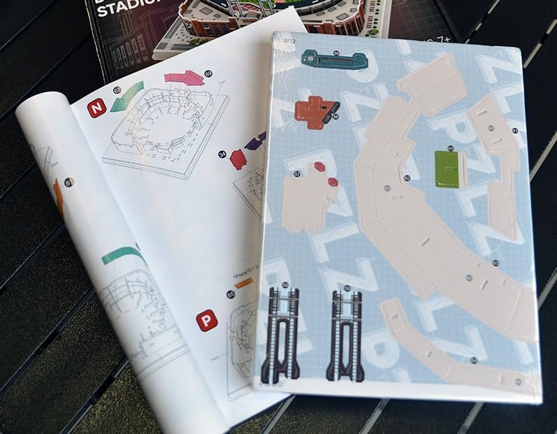 3D Сборная модель стадиона Главной лиги бейсбола (Янки Стэдиум/Нью-Йорк Янкиз)