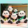 Toy Panda Plush Cute Cartoon Girl Child Cushion Birthday Holiday Dolls Gift