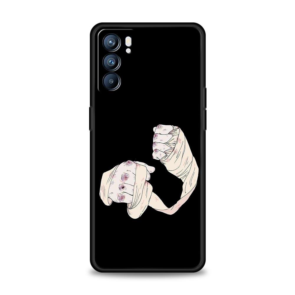 Чехол на тему Чемпиона по боксу для Oppo Reno14 Reno13 Reno12 11 F 10 Find X5 X9 Pro A54 5G A53 A52 A9 A78 4G A79 A80 A98