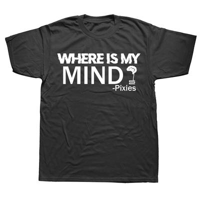Футболка Pixies Where Is My Mind, музыкальная песня, рок-группа, фестивальный тур, футболка унисекс, новый летний топ, хлопковая футболка, мужская европейский размер