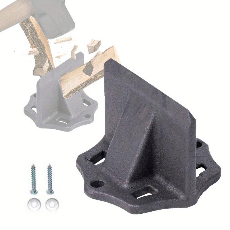 Mini Heavy Duty Manual Wood Splitter Small Durable Wood Splitter Wedge Black Divider Firewood Kindling Splitter Camping