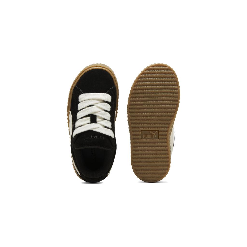 Fenty X Puma Creeper Phatty Little Kid Black Warm White Kids Sneakers Gum 396830-01