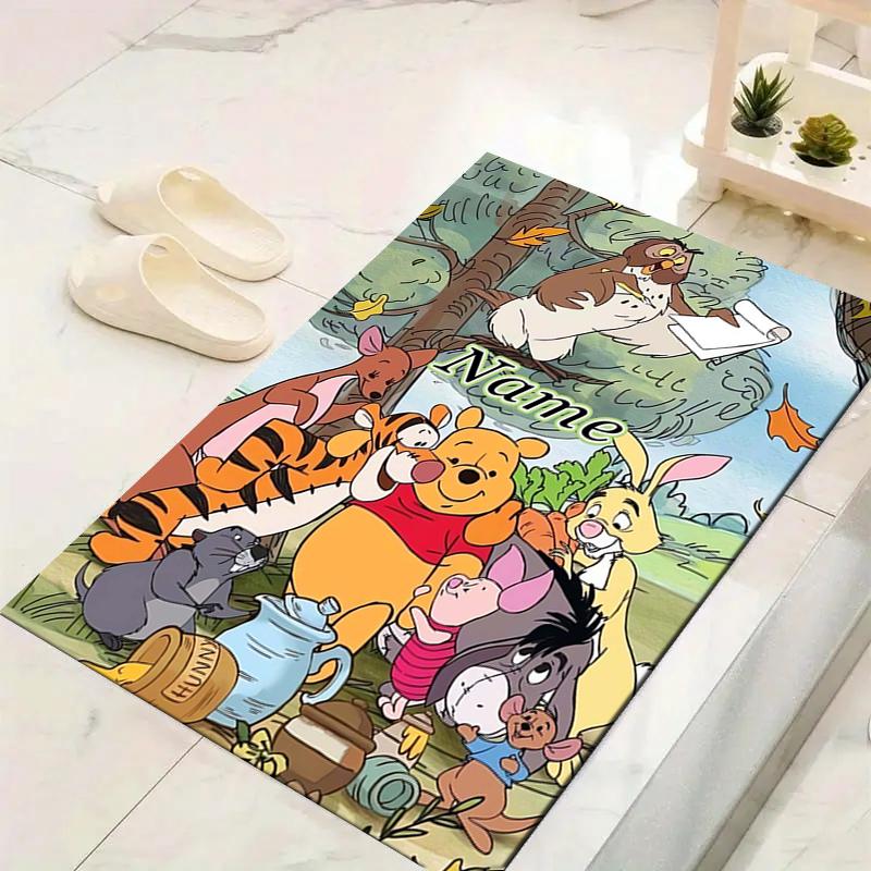 Custom 1Pc Piglet'S Pink Adventure Rug Office Carpet Indoor Outdoor Entrance Doormat Nonslip Soft And Comfortable Living Room D916360
