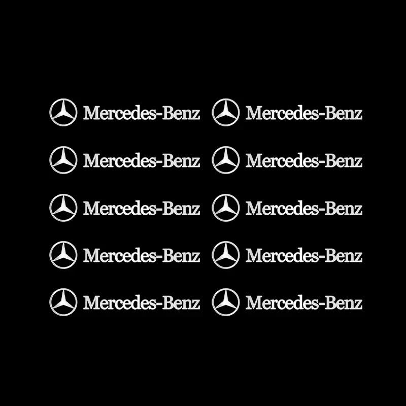 Metal emblem Auto Decor Decals Car Window Wiper Stickers For Mercedes Benz AMG W212 W204 W211W168 W213 W205 W210 W124 XU7
