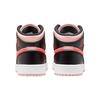 Детские кроссовки Air Jordan 1 Mid GS Black Pink Crimson Atmography Infrared-23 554725-604
