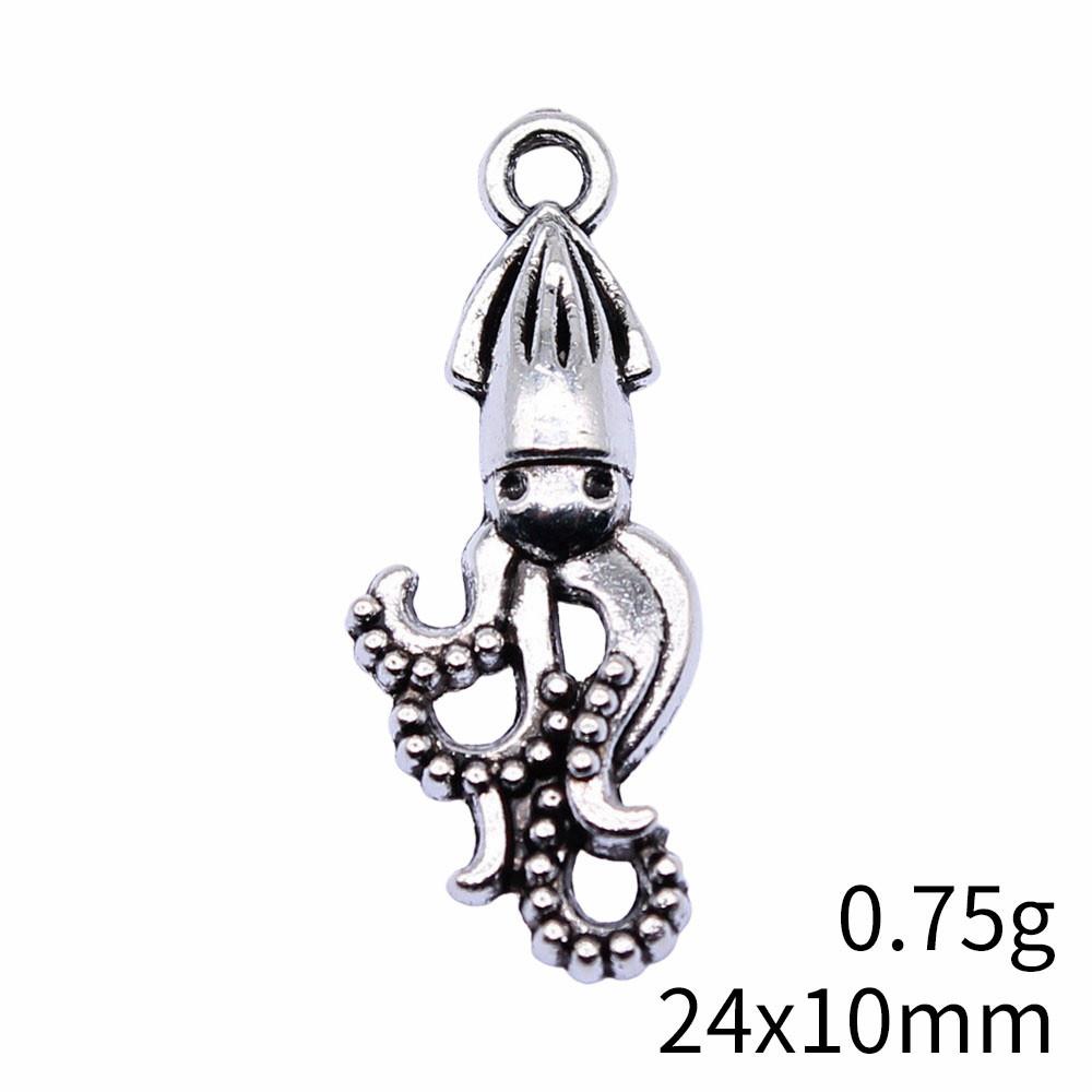 Wedding Anniversary Charms Bulk Octopus Seahorse Crab Shrimp Charms Pendant Cheapest Items Pendants For Bracelets
