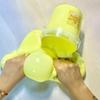 Soft Jelly Clay Liquid Slime Fake Water Squeeze Non Stick Milk Bucket Toy Stress Relief Sensory Toy Crunchy  Slime