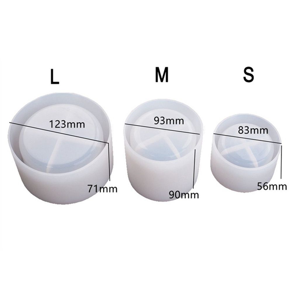 Succulent Flower Pot Concrete Cement UV Resin Home Decor Casting Mould Silicone Mold Clay Molds