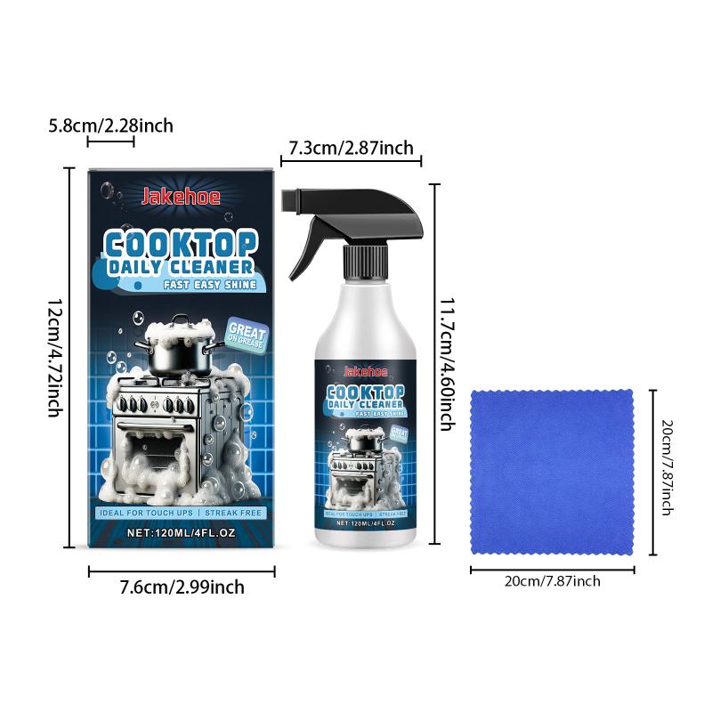 Kitchen Stove Foam Cleaner Heavy Duty Grease Remover Easy to Use Non Formula for Home Cleaning Gas Stove
