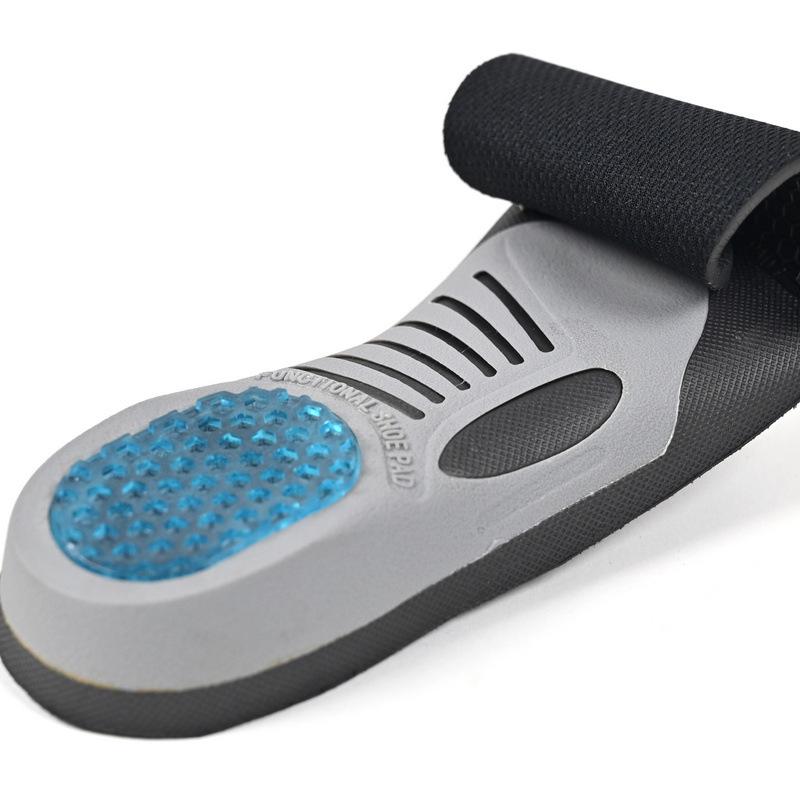 Унисекс Спортивные стельки из ЭВА с амортизацией и поддержкой свода стопы для повседневного бега