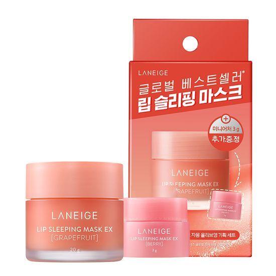 LANEIGE Ночная маска для губ 20 г, шт./специальная (выберите 1 из ягодного/грейпфрутового/яблочно-лаймового/мятного шоколада)