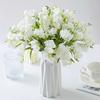 10Pc Artificial Flowers Canterbury Bells Home Room Table Decora Outdoor Garden Bonsai Valentine's Wedding Pretty Ornaments Gifts