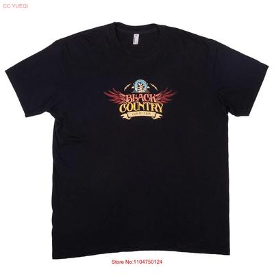 Black Country Communion Официальный логотип Двусторонняя футболка Мужская размер XL винтаж Стирка Мода одежда от графического дизайнера