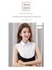 Women's Detachable White Collar: Versatile Square, Stand-Up, or Round Styles In Cotton for Spring/Autumn.