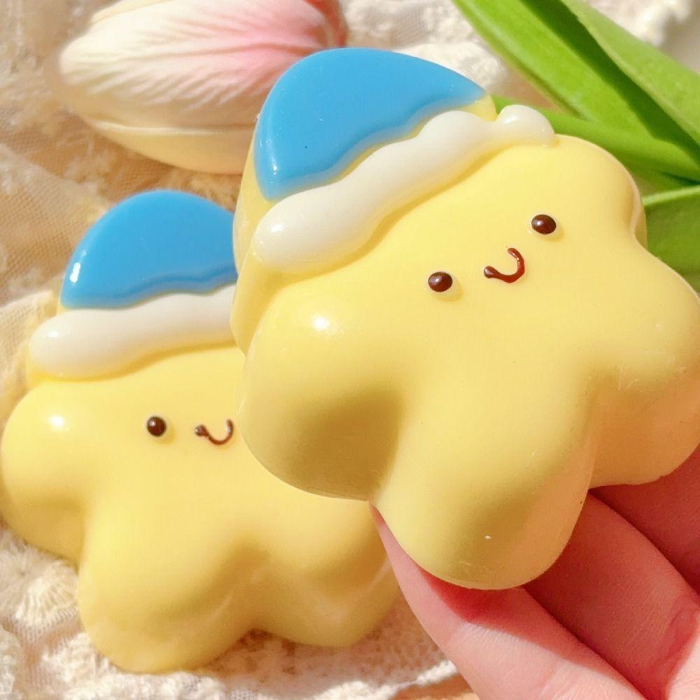 Funny Design Slow Rising Squeeze Star Shape Fidget Toys Portable Squishy Stress Relief  Relaxation