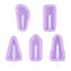 5Pcs Multiple Shapes Ice Cream Making Tools Reusable Popsicle Moulds Creative Ice Lolly Mold