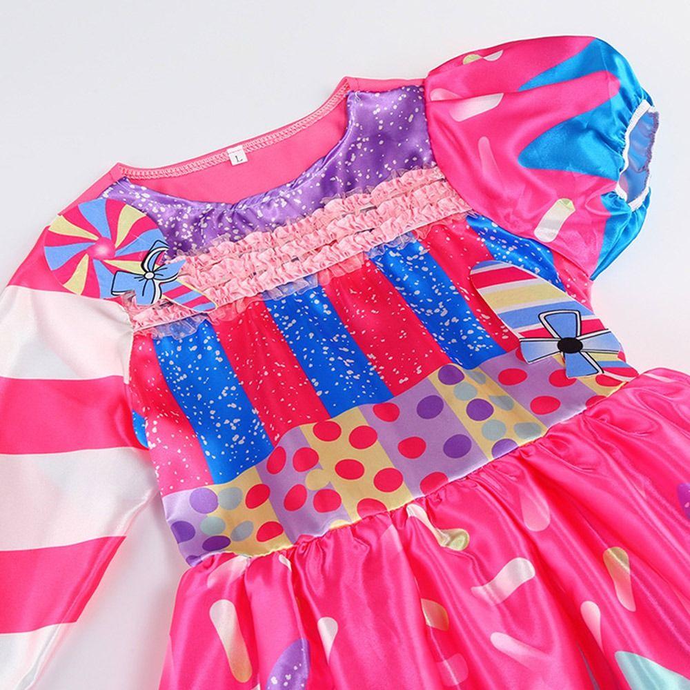 Cosplay Children's Candy Dress With Candy Hat Cosplay Costume Fashion Prom Costume Kids