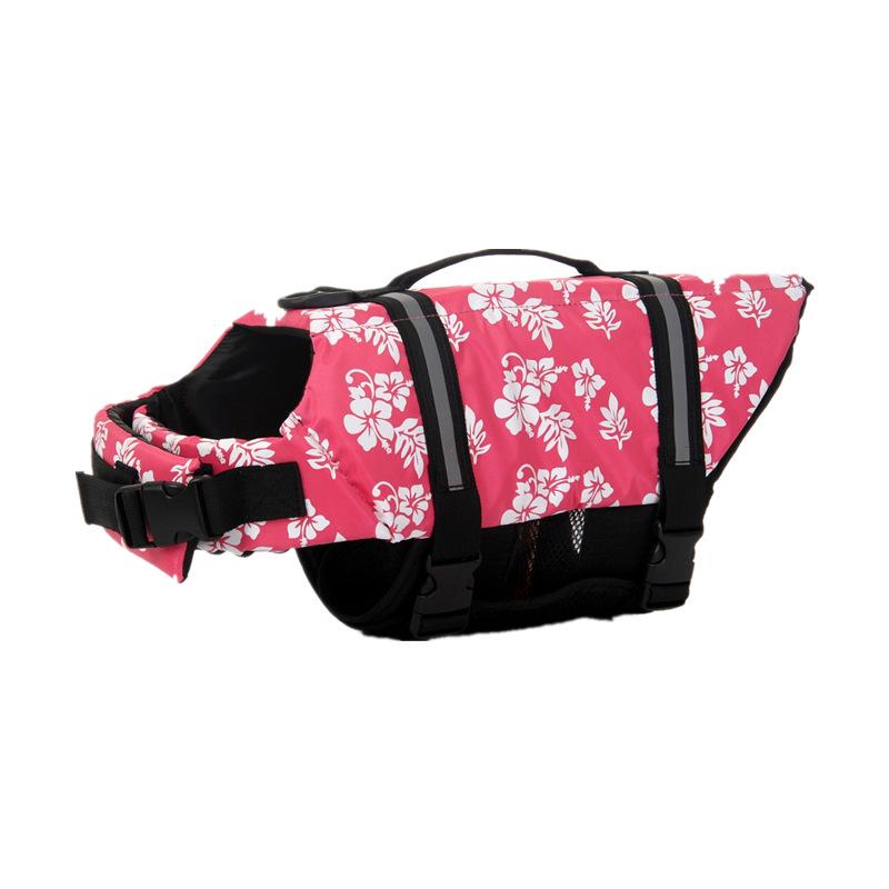 Reflective Dog Swimsuit Life Vest for All Sizes - Summer Outdoor Buoyancy Sportswear for Pet Water Play and Training