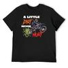 Футболка с круглым вырезом для мотокросса и мотоцикла A Little Dirt Never Hurt Motion Top Tee Novelty Nerd Aactivity Competition Eur Size