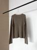 Nanyou Women's Round Neck Knit Sweater - Autumn/Winter