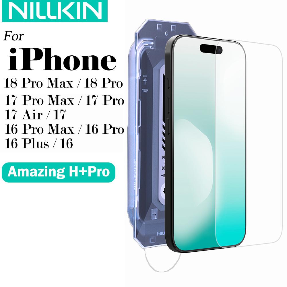 Nillkin For iPhone 18 Pro Max iPhone Duo 17 Pro Max H+PRO Anti-Explosion Tempered Glass Phone Screen Protector Film2