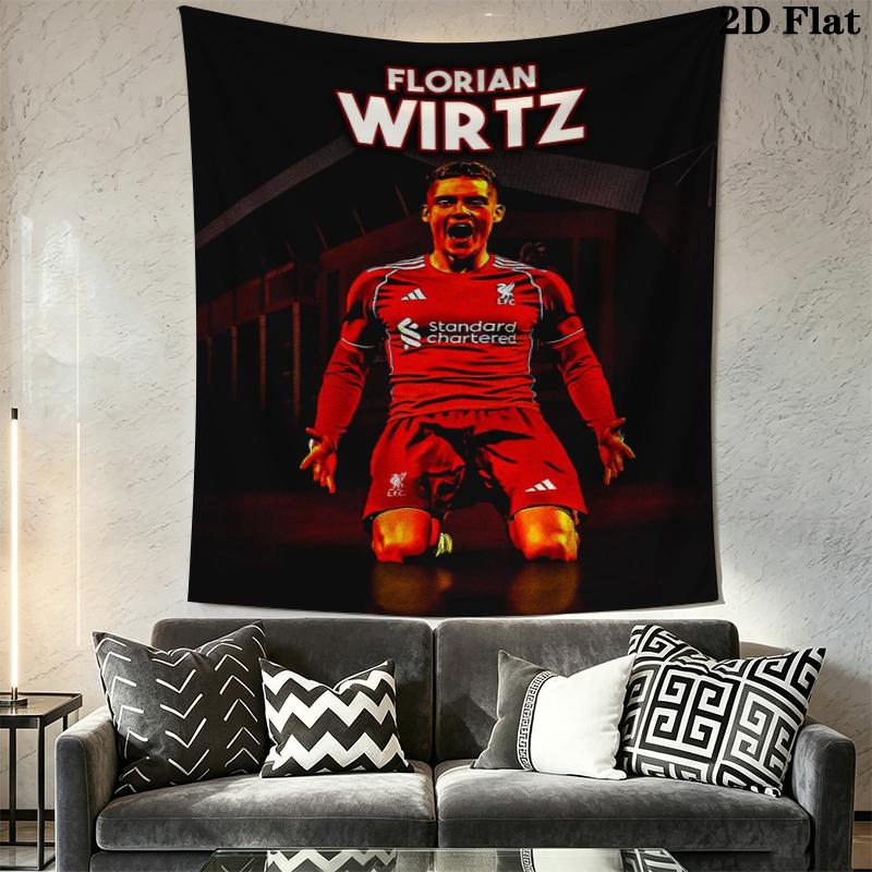 Florian Wirtz Wall Tapestry Aesthetic Wall Hanging Printed Fabric Blanket Decorative Tapestries for Bedroom Living Room Home Decor