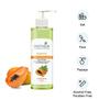 Biotique Гель для умывания с папайей для сияющей кожи глубокое очищение 200 мл мягкое отшелушивание все типы кожи натуральные растительные компоненты