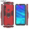 Магнитный держатель для Huawei Honor 9X, чехол Honor 9X, прочный металлический чехол-подставка с кольцом для Huawei Honor 9X, чехол STK-LX1 Wolfrule