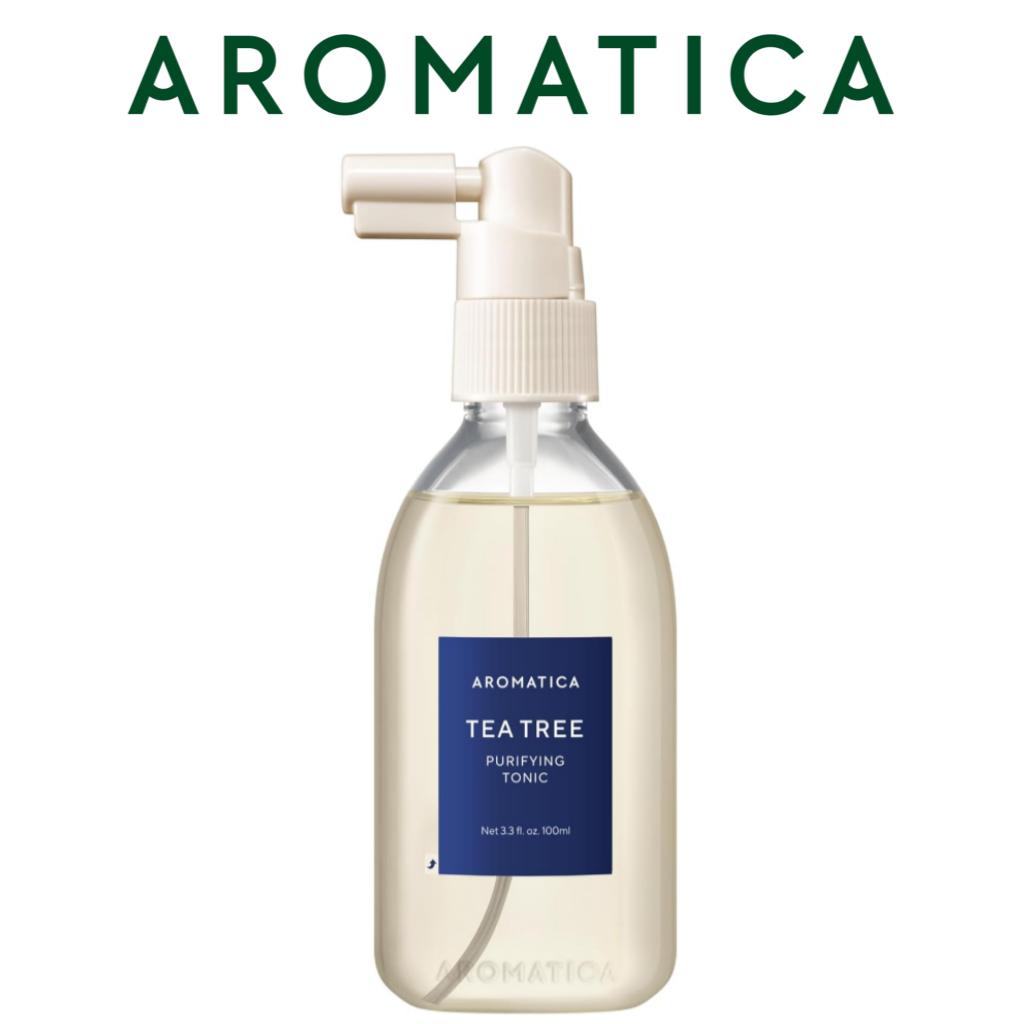 AROMATICA Очищающий тоник для волос с маслом чайного дерева 100 мл