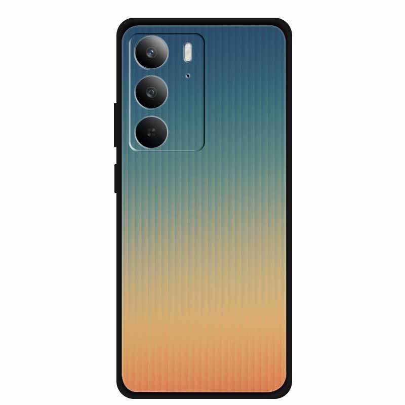 Чехол для Realme C75 RMX3941 C75X 4G Задняя панель Мягкий Силикон Цветной Роскошный ТПУ Чехол для Телефона C 75 Девичий Бампер Фиолетовый Градиент