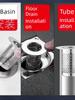 304 Stainless Steel Floor Drain Deodorizer, Sewer Filter Net, Anti-Clogging Device, Efficient Drainage, Universal for Sinks