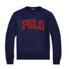 Fashion crew neck sweater men's polo long-sleeved pullover autumn casual bottoming shirt