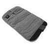 Gray Heated Back Wrap 3 Temperature Settings Waist Heating Pad Portable Heating Pad  Pain Relief