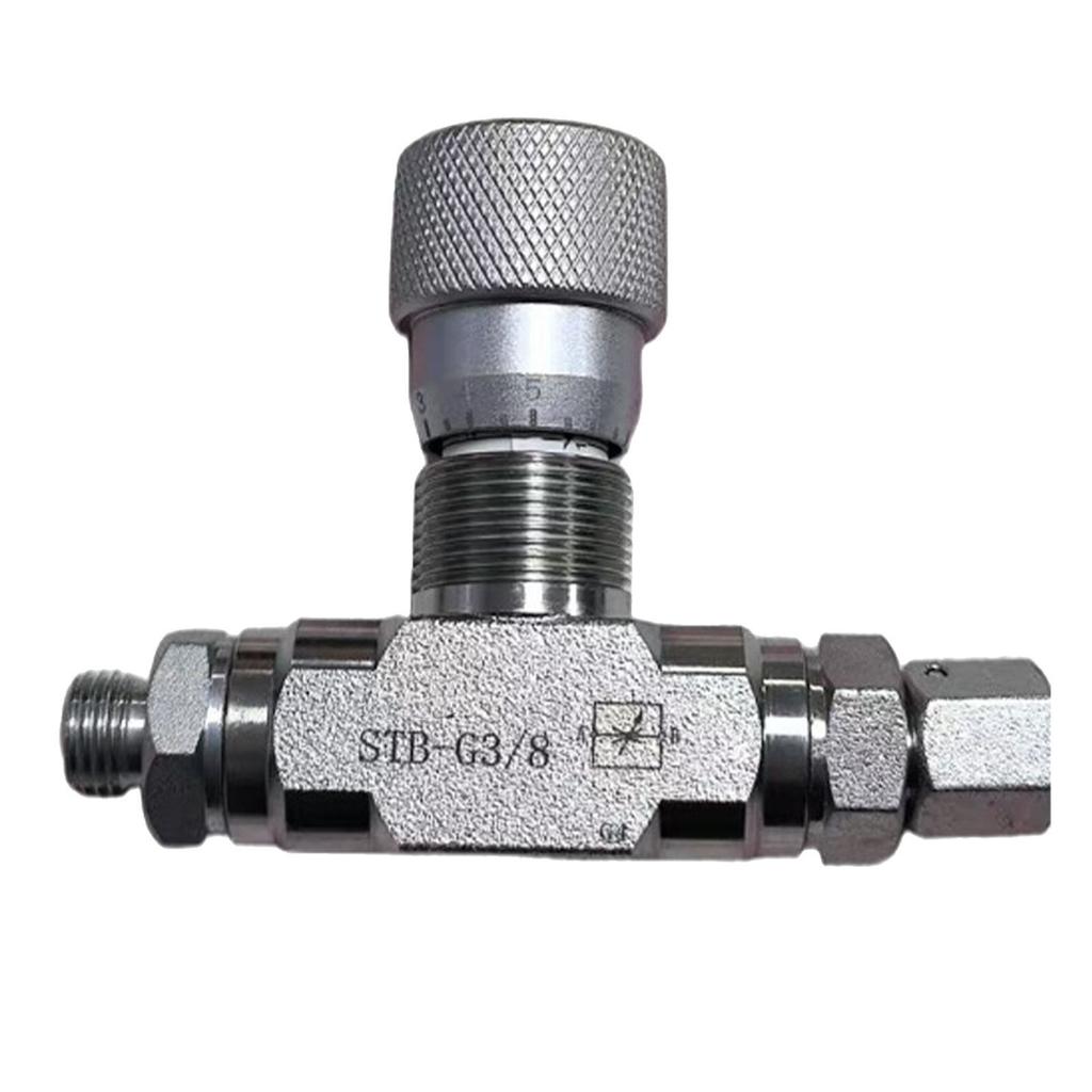 G3 8 Flow Control Valve Bidirectional Hydraulic Restrictor Valve for 1 2 Ton Mini Excavator