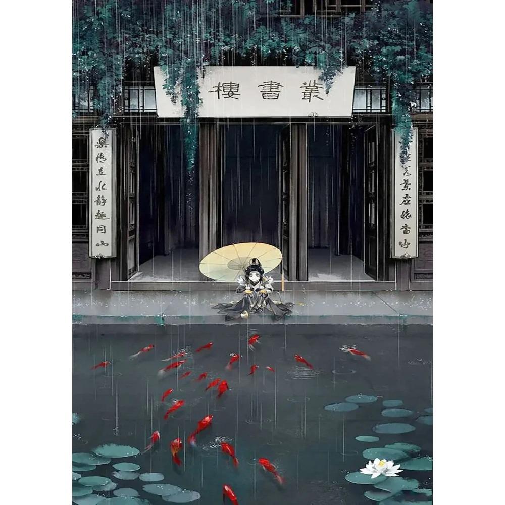 Vintage Japan Art Canvas Paintings Yayoi Kusama Poster Print Katsushika Hokusai Wall Art HD Picture for Living Room Home Decor