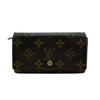 M61735 Компактный кошелек на клапане Monogram leather Porto Monezup Двустворчатый кошелек Коричневая кожа унисекс Б/у