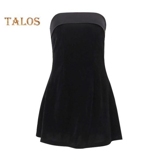 Женское вечернее платье с открытыми плечами, бандо, без спинки, без рукавов, облегающее мини-платье А-силуэта, короткое платье для выпускного вечера, банкета