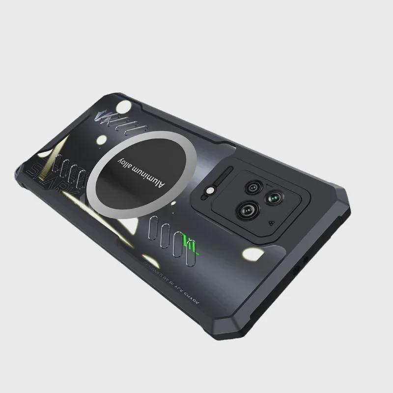 Графеновый теплоотводящий чехол для Black Shark 5 Pro/5/4 Pro/5RS - полная защита и защита от падений