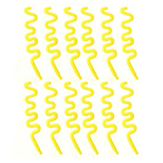 Разноцветные изогнутые гибкие соломинки 6 мм, многоразовые, пищевой пластик, гибкие соломинки для питья, для дня рождения, дома, путешествий