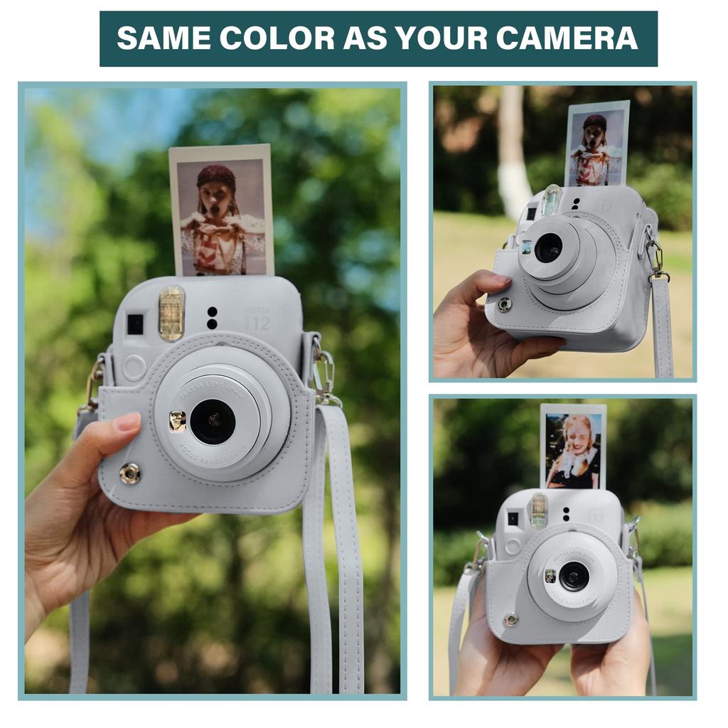 Rieibi instax mini 12 instax mini 12 case Fujifilm instant camera instax mini 12 case instant camera 12 case instax mini 12 protective cover instax