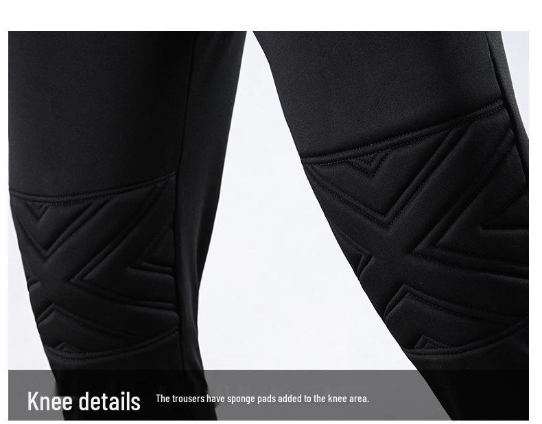 Мужская вратарская тренировочная и игровая футбольная форма с длинным рукавом