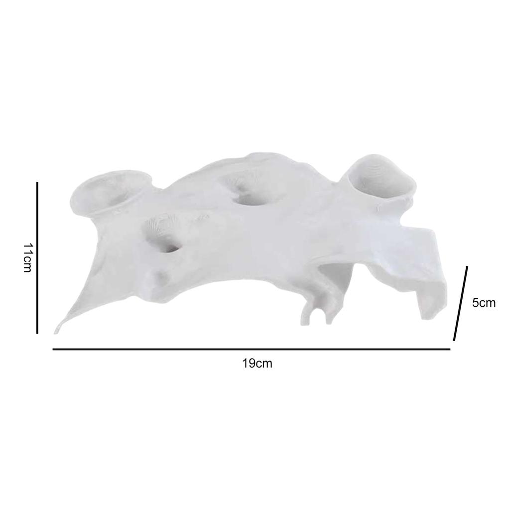 3D-печатный декор для аквариума Подземный туннель Пещера Натуральная кривая Чаша Укрытие Украшение для креветок вишни, расборы чили, рака-отшельника