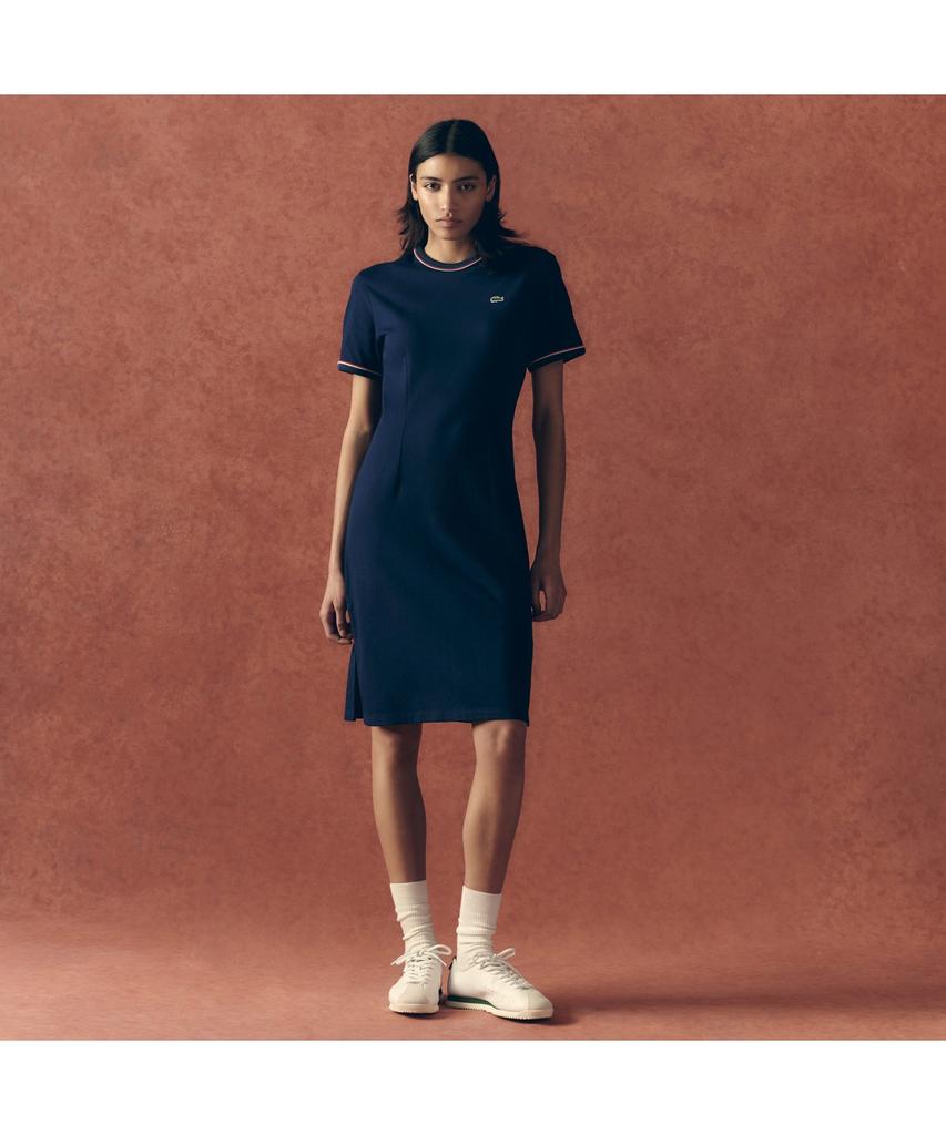 LACOSTE Женское платье-футболка Essentials Fit 'N Flare Ef9988-55G Gwi
