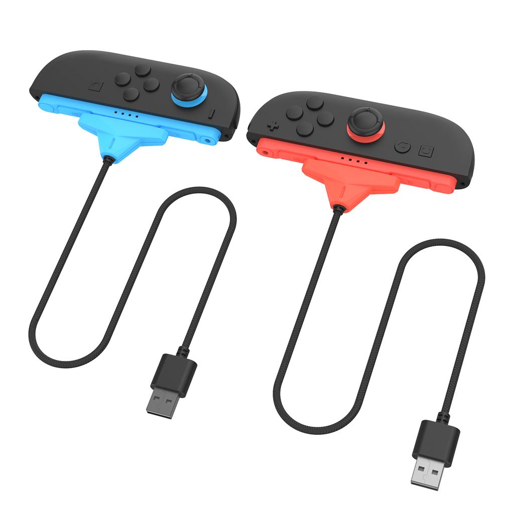 Магнитный зарядный кабель для геймпада Switch 2, 3 м, двойная упаковка, 5 В/200 мА, 3,5 часа зарядки, Plug & Play